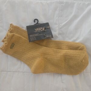 Vans Metallic Gold Womens Wicked Socks
